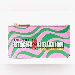Kate Spade Bubble Gum Card Wallet 🍬🍭